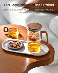 Walnut Magnetic Teapot