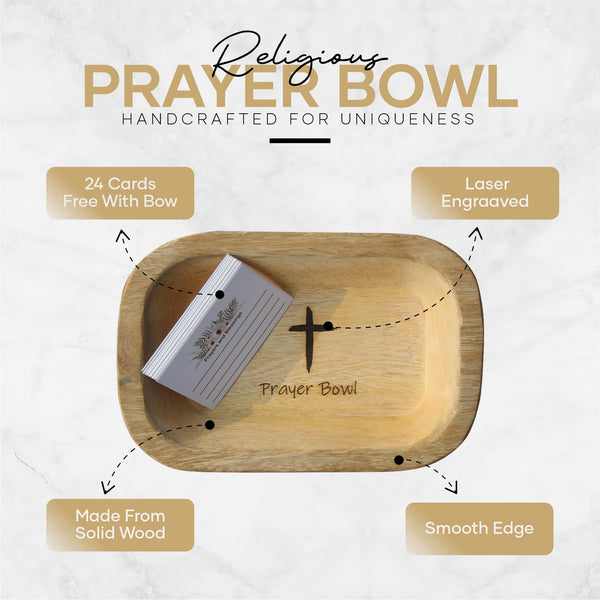 Wooden Prayer Bowl