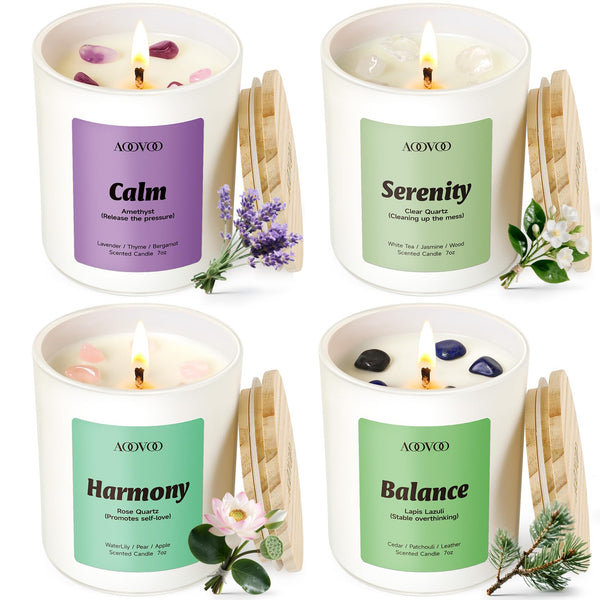 Calm Soy Candles (Set of 4)