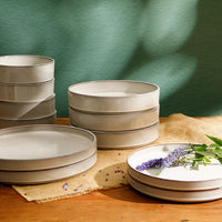 Moonstone White Dinnerware (Set of 16)