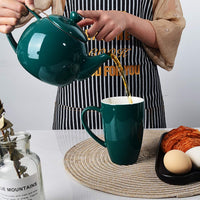 Jade Ceramic Teapot