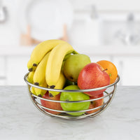 Silver Wire Fruit Basket