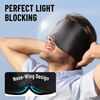 Black Silk Blackout Mask