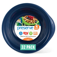 Midnight Blue Recycled Bowls (Set of 32)