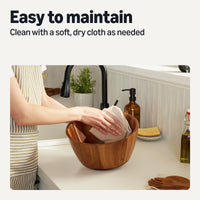 Acacia Salad Bowl