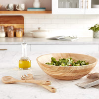 Bamboo Salad Bowl Set (Set of 7)