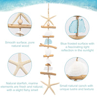 Driftwood Starfish Wall Decor (Set of 2)