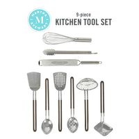 Stainless Steel Utensil Set (Set of 9)