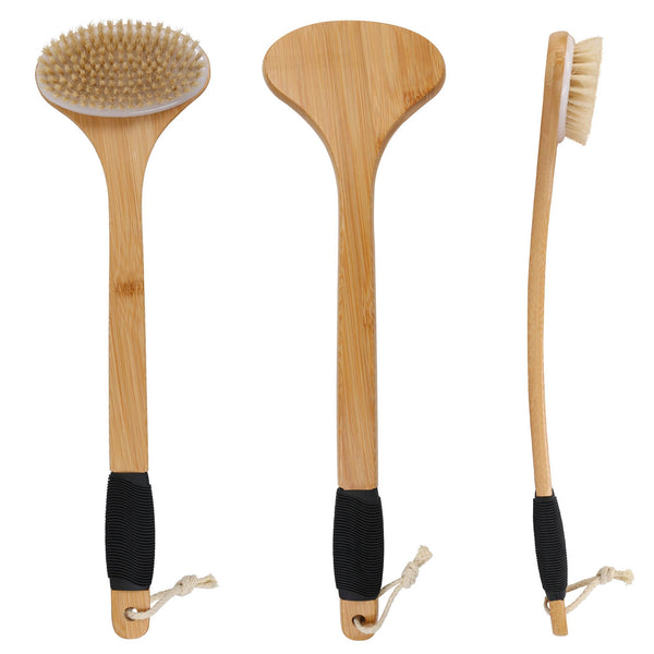 Boar Bristle Back Scrub Brush