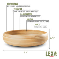 Bamboo Fruit Bowl