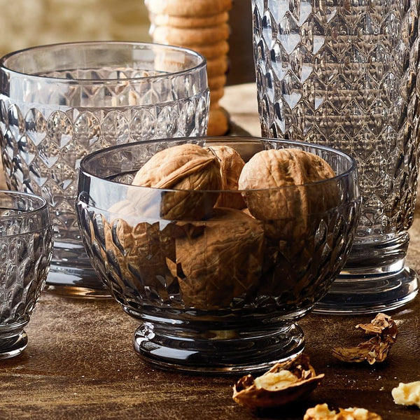 Blue Glass Bowls (Set of 4)