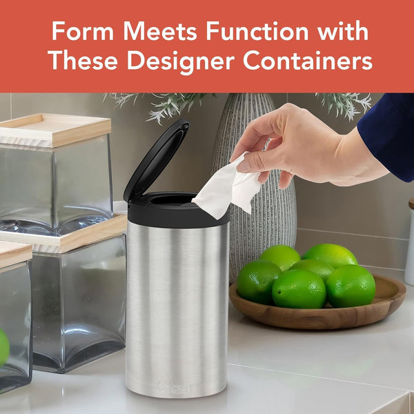 Satin Nickel Wipe Holder