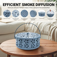 Blue Mosquito Coil Holder
