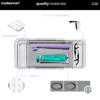 Clear Toothbrush Organizer