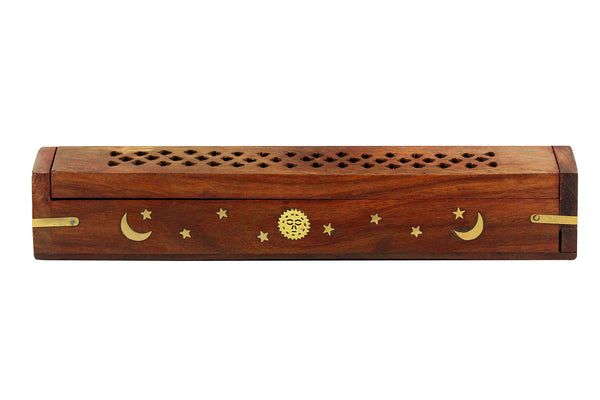 Wood Incense Burners (Set of 2)