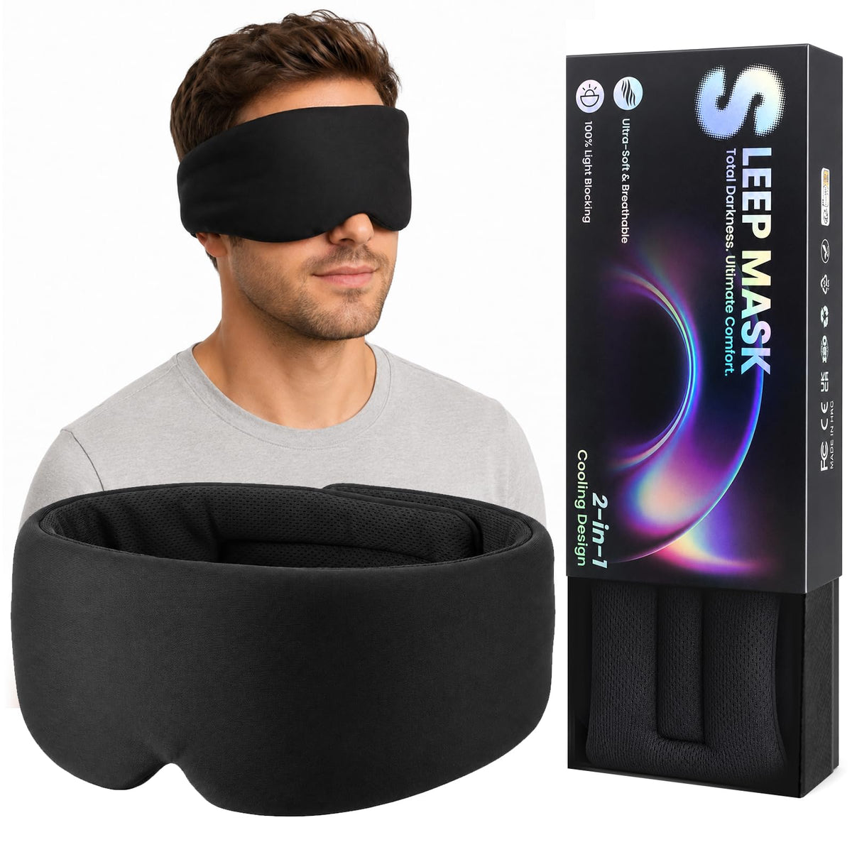 Black Sleep Mask