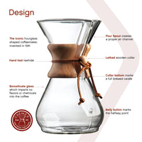 Glass Pour-Over Coffeemaker