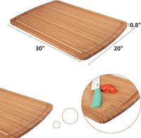 Bamboo Butcher Block Board