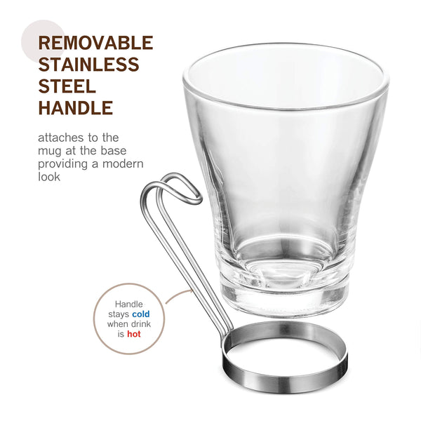 Cappuccino Glasses (Set of 4)