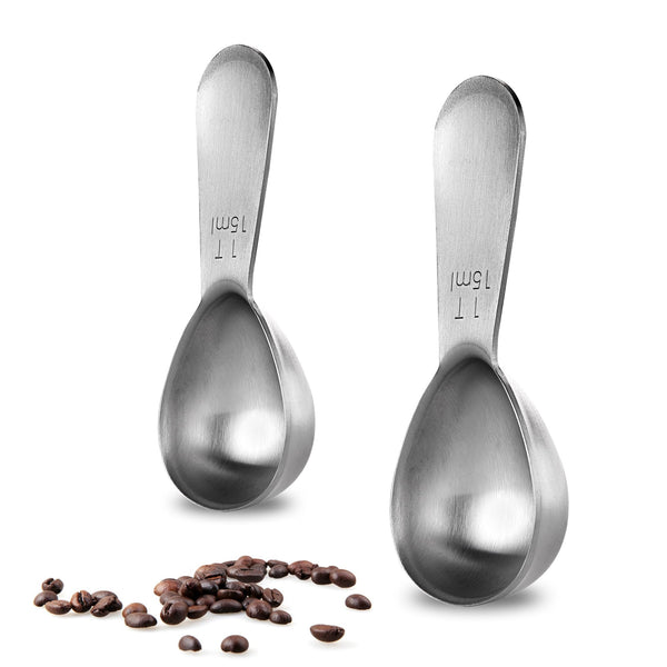 Steel Measuring Scoops (Set of 2)