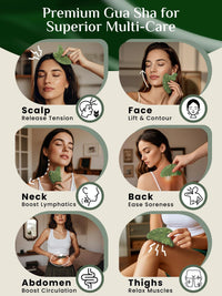 Green Jade Body Gua Sha