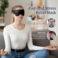 Black Weighted Sleep Mask