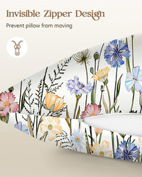 Floral Silk Pillowcases (Set of 2)