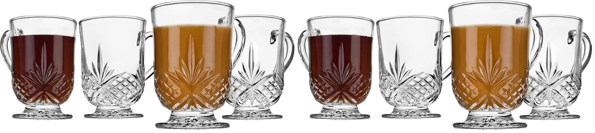 Glass Coffee Cups (Set of 4)