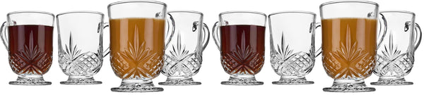 Glass Coffee Cups (Set of 4)