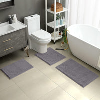 Grey Chenille Bath Mat