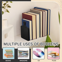Black Wood Bookends