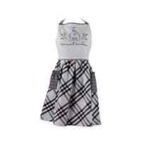 Black Farmhouse Apron