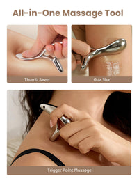 Silver Trigger Point Massage Tool