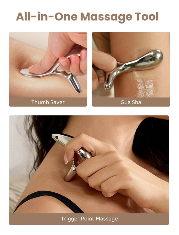 Silver Trigger Point Massage Tool