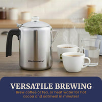 Stainless Steel Stovetop Percolator