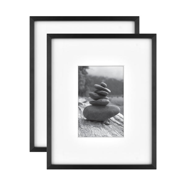 Black Metal Photo Frame (Set of 2)