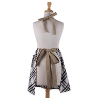 Black Farmhouse Apron
