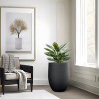 Black Bullet Concrete Planter