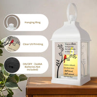 White Memorial Lantern