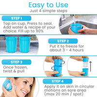Blue Ice Rollers (Set of 2)