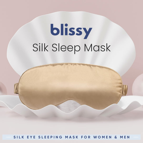Taupe Silk Sleep Mask