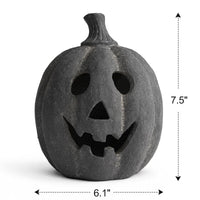 Black Terracotta Pumpkin Lantern