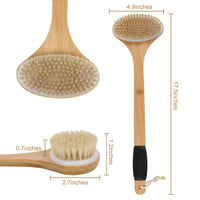 Boar Bristle Back Scrub Brush