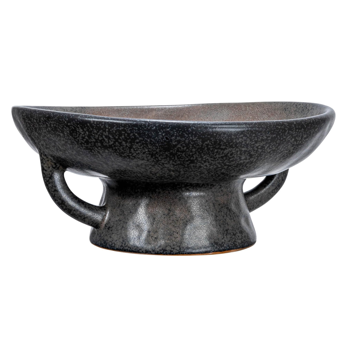 Black Stoneware Bowl