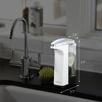 Brushed Nickel Soap Dispenser