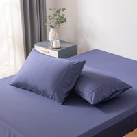 Twilight Blue Bamboo Pillowcases (Set of 2)