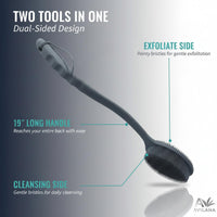Dark Gray Silicone Body Scrubber