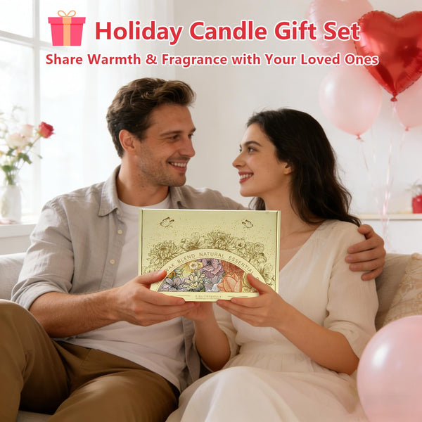 Scented Soy Candles (Set of 6)