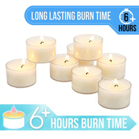 Clear Cup Tealight Candles