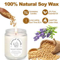 Soy Wax Candles (Set of 4)